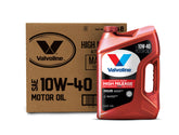 Valvoline High Mileage with MaxLife Technology SAE 10W-40 Synthetic Blend Motor Oil 5 QT, Case of 3 (Packaging May Vary)